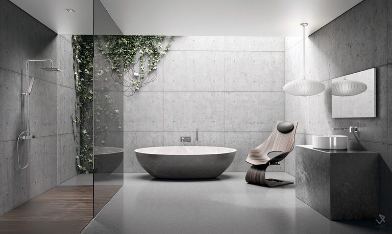 stylish bathroom interiors